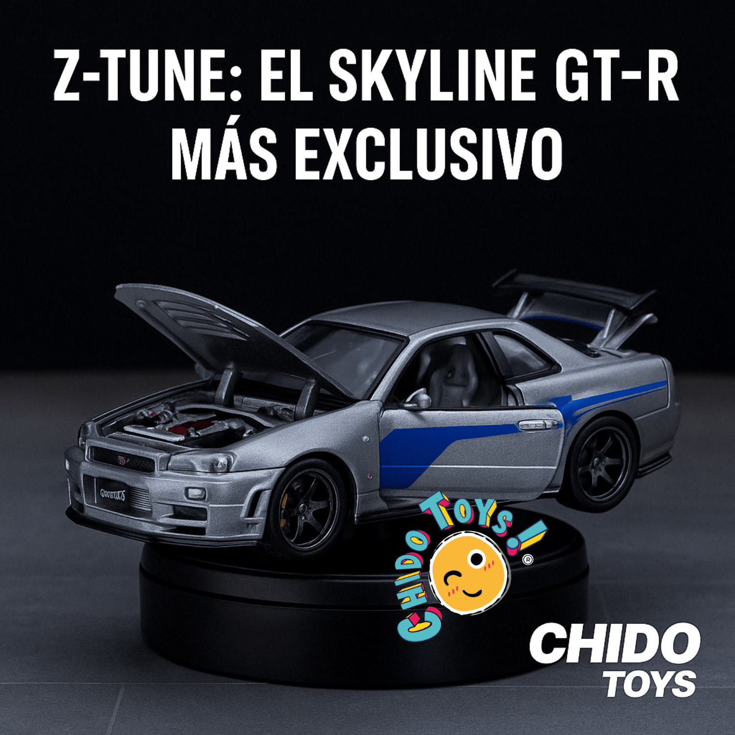 El GT-R más deseado que no aparece en Rápidos y Furiosos: conoce el exclusivo Z-Tune de PGM - Chido Toys