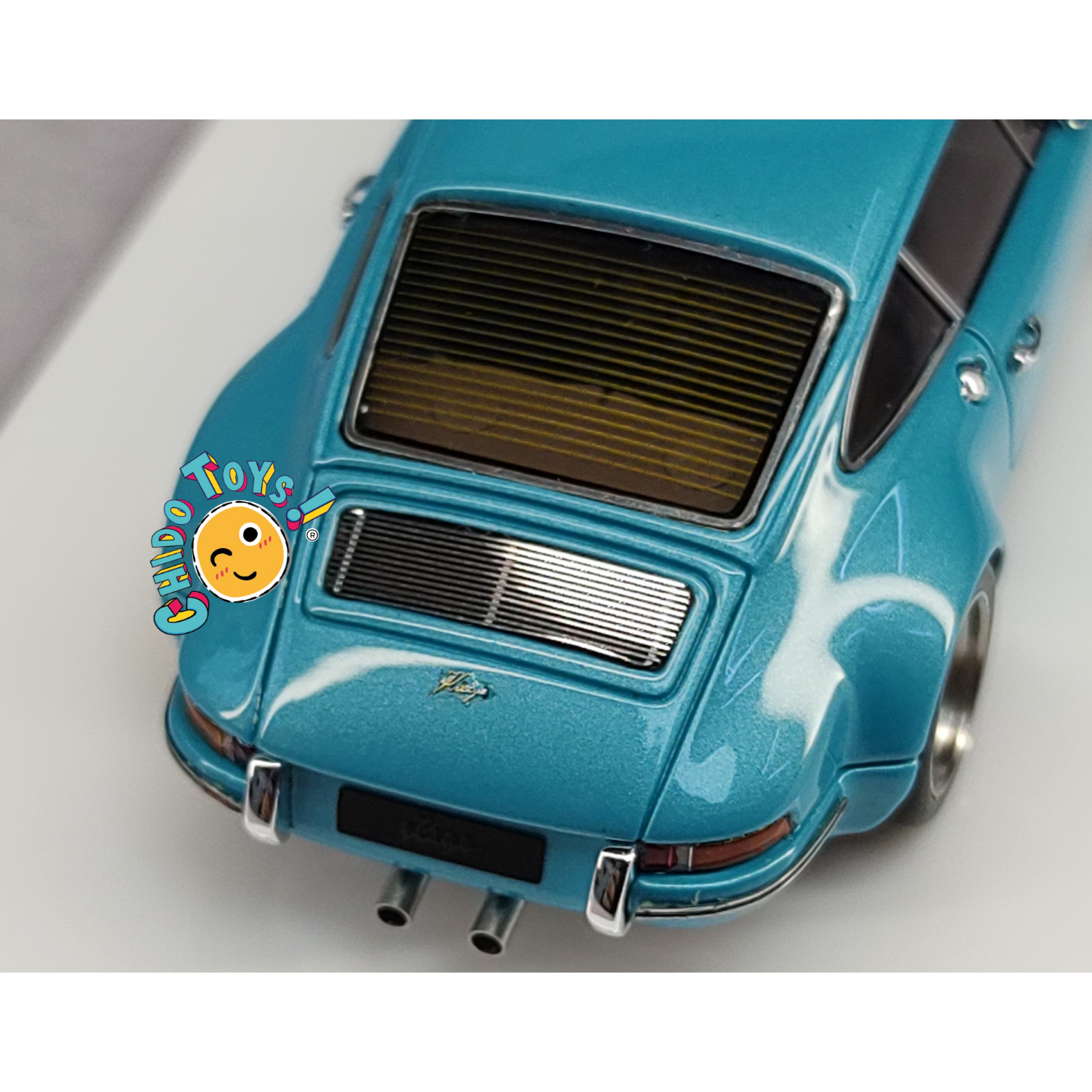 Kaege Retro Turbo Ipanema blue metallic – MY64 1:64 (Edición Limitada 199 Piezas)