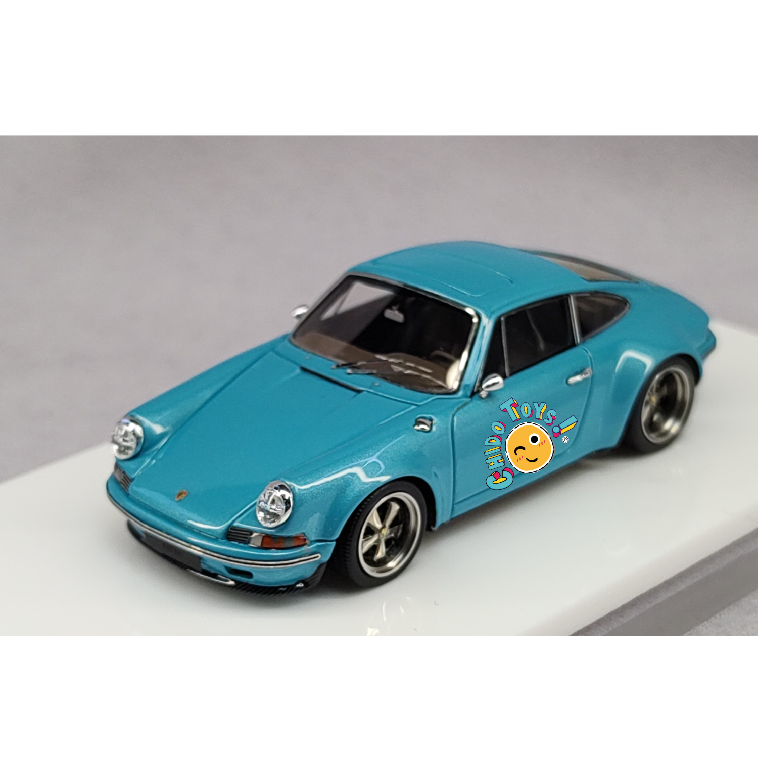Kaege Retro Turbo Ipanema blue metallic – MY64 1:64 (Edición Limitada 199 Piezas)