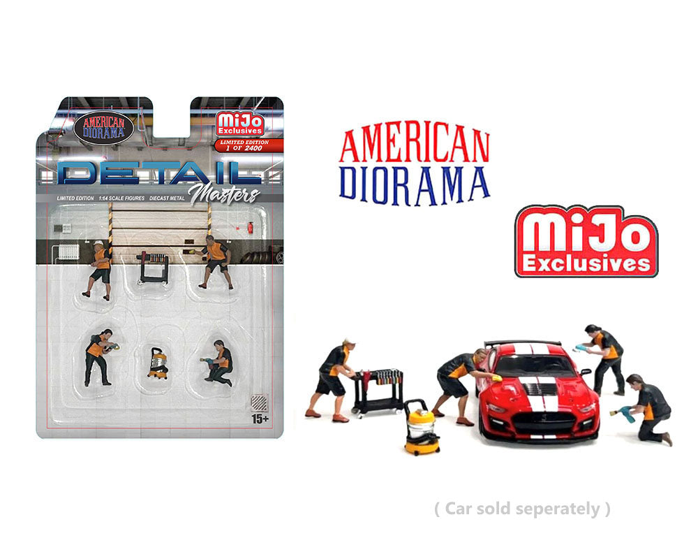Figurillas Metálicas a escala marca American Diorama, Modelo SET Detail
