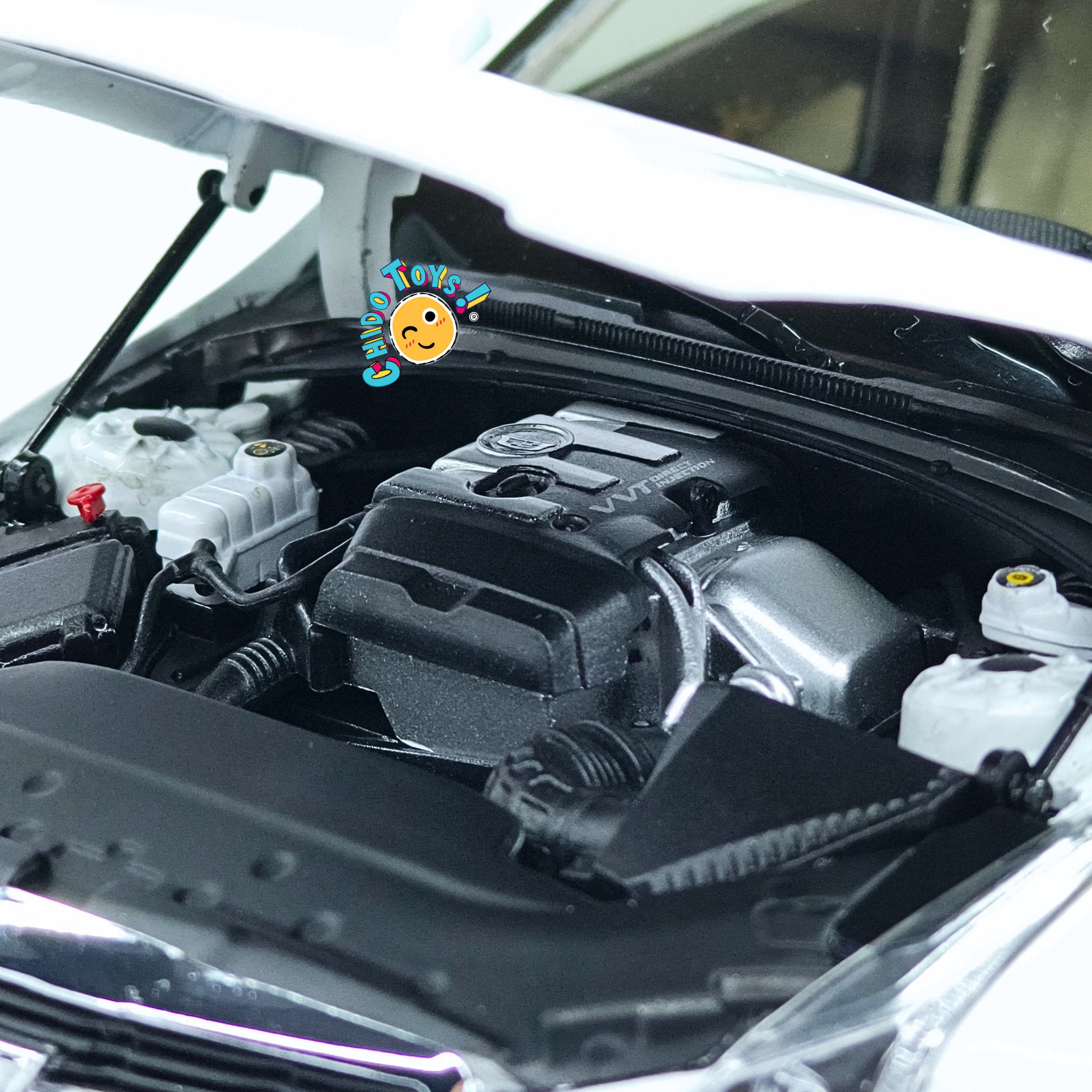 Cadillac ATS-L Dealer Edition 1:18 blanco con apertura total