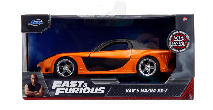  HOPEYS Modelo de coche a escala 1:18 para Mazda RX7 Simulación  Resina Fundición Modelo Terminado Ornamento Vehículo Regalo Coche Colección  Coche Juguetes Coloridos : Juguetes y Juegos