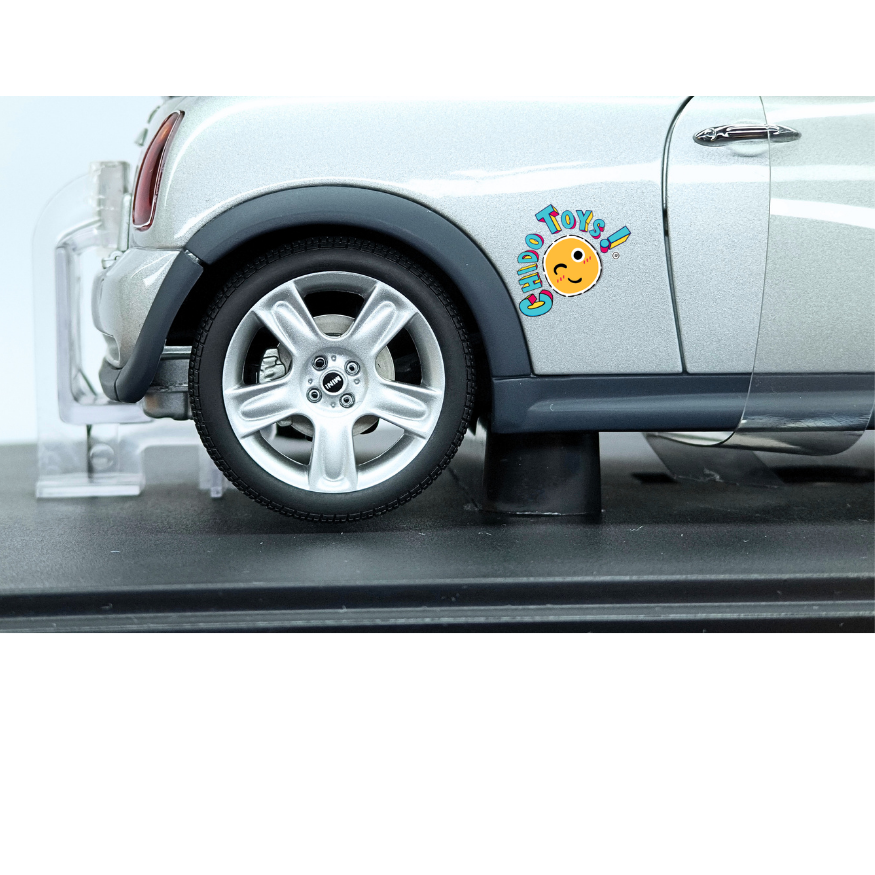 AUTOart MINI Cooper S Convertible 1:18 Plata Metalizado