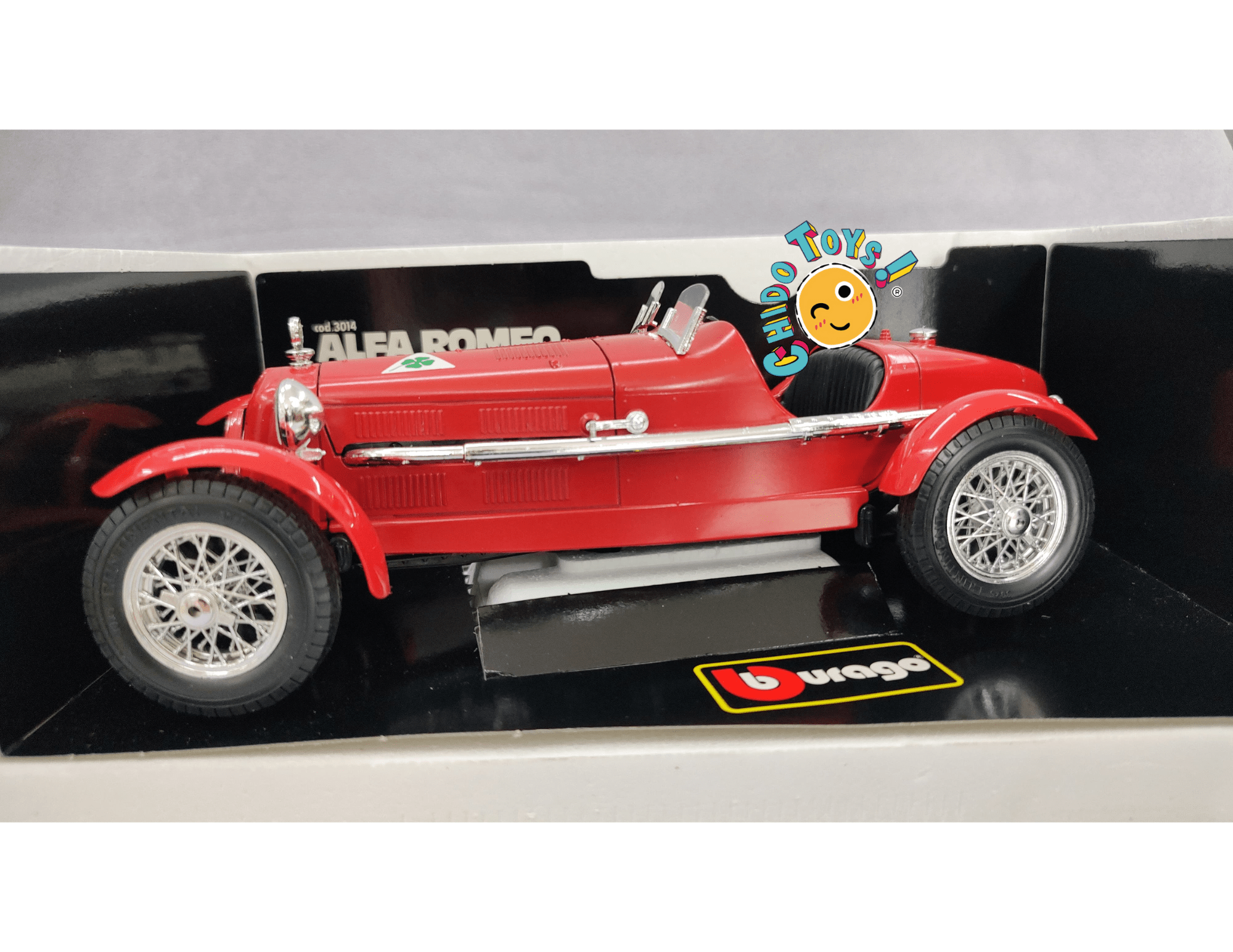 Alfa Romeo 8C 2300 Monza 1931 – Bburago 1:18 (Hecho en Italia