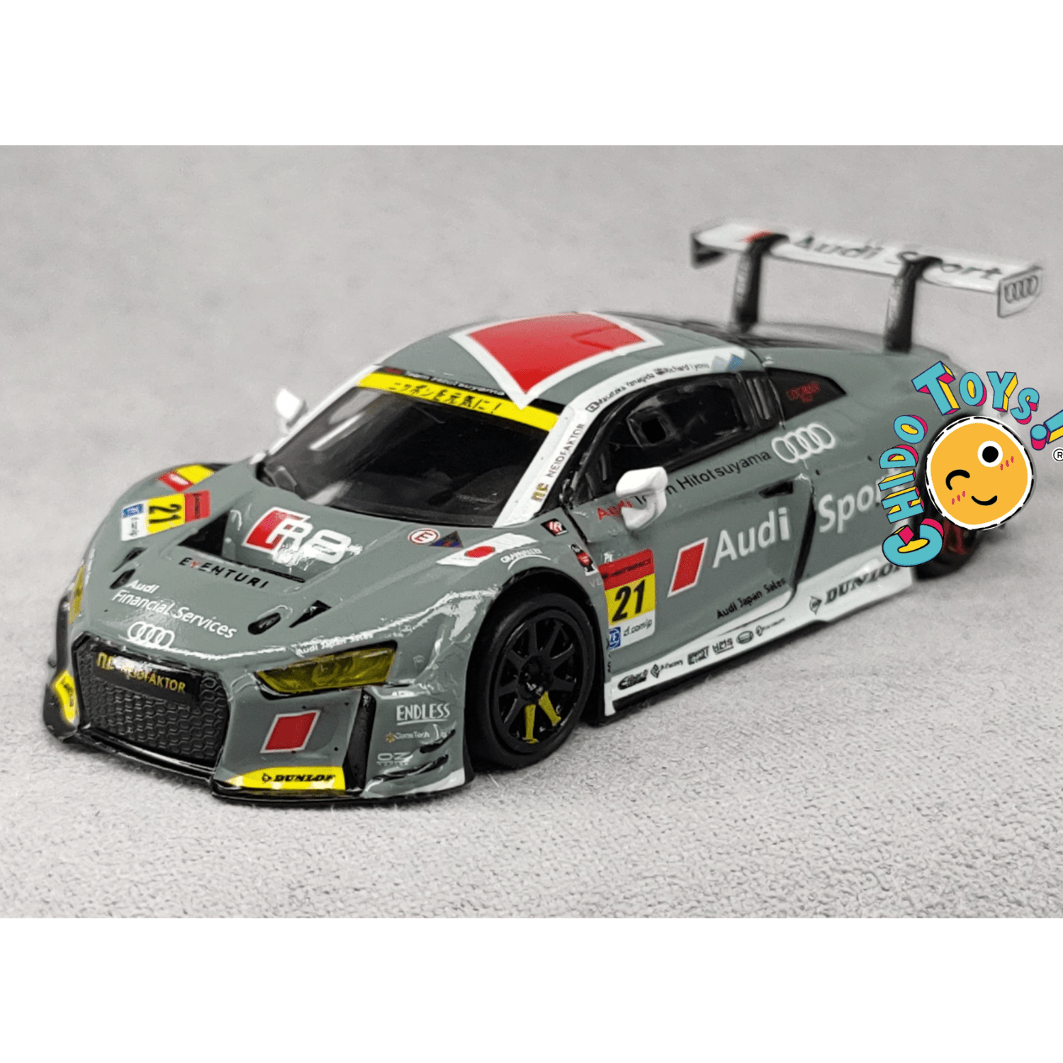 Audi R8 LMS GT300 #21 Hitotsuyama 2017 – PARA64 1:64 - Chido Toys