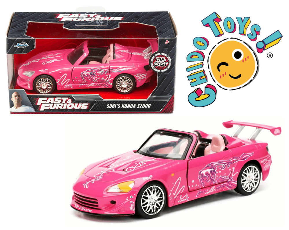 Auto a escala 1:32, Marca Jada, Modelo Honda S2000 Suki - Chido Toys