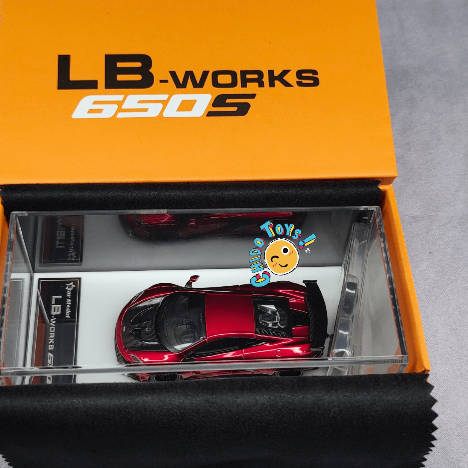 Auto a escala 1:64 McLaren 650S Liberty Walk - Chido Toys