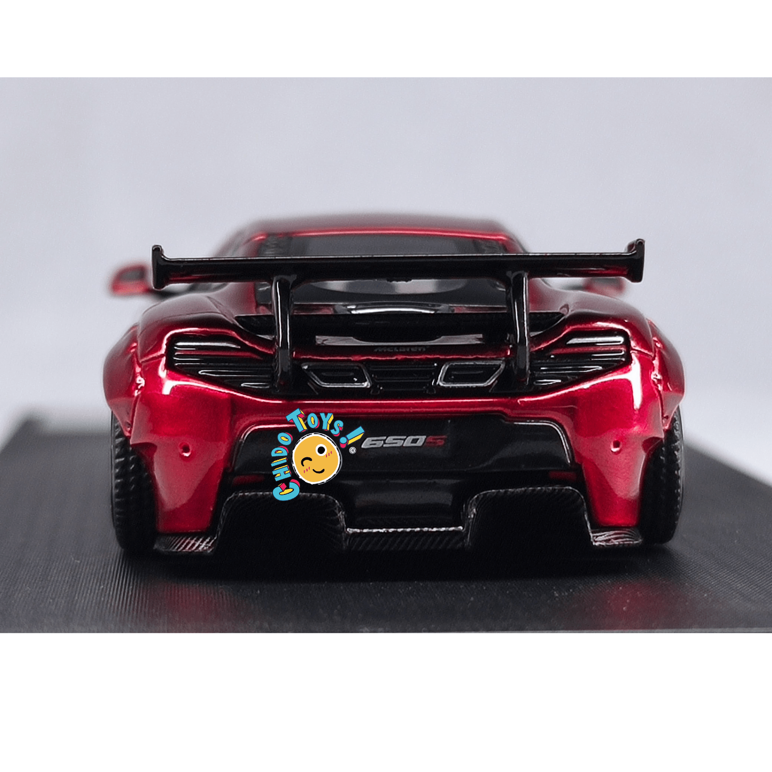Auto a escala 1:64 McLaren 650S rojo candy – Star Model - Chido Toys