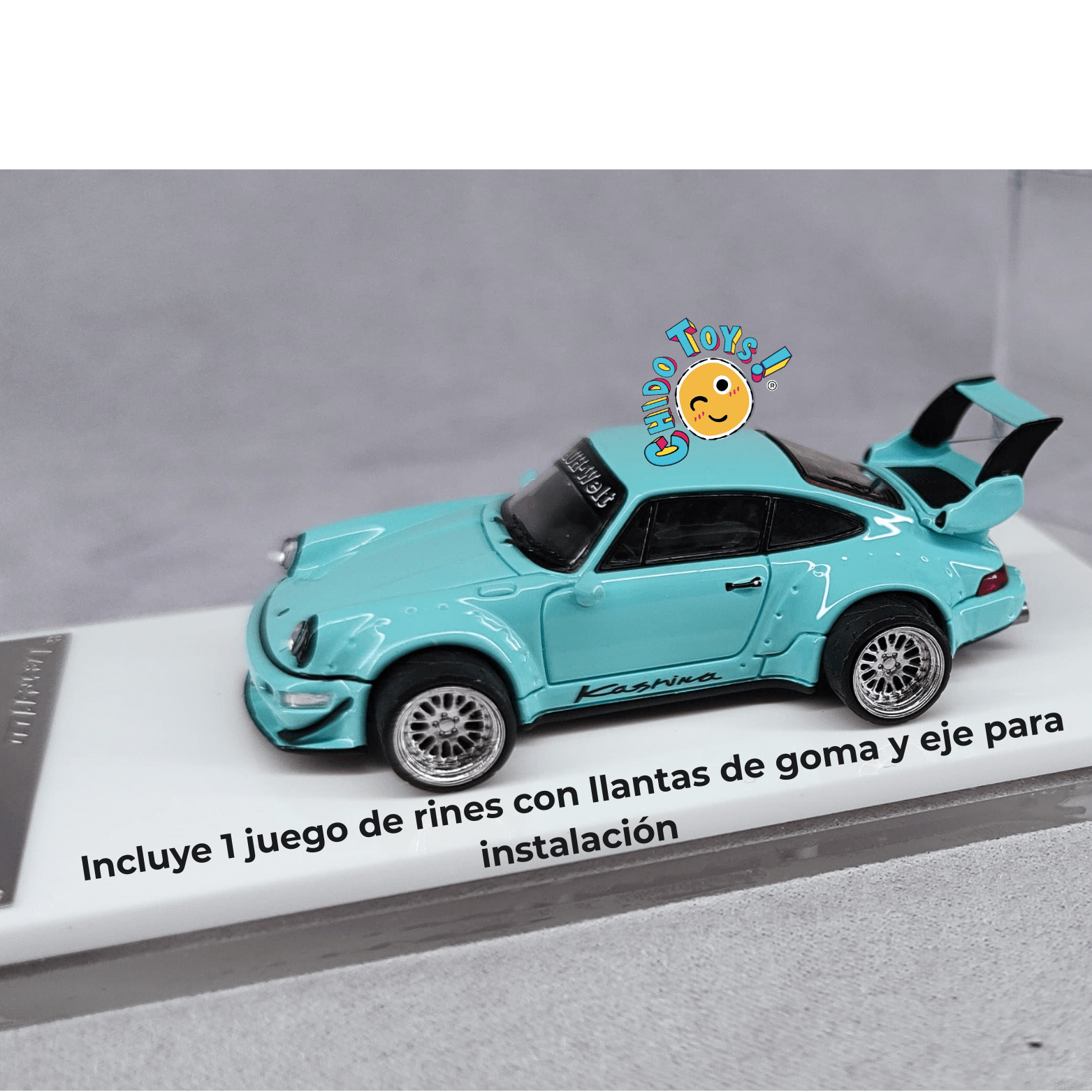 🏁 Auto a Escala 1/64 RWB 964 Kashiwa Fast & Speed – Edición Limitada - Chido Toys
