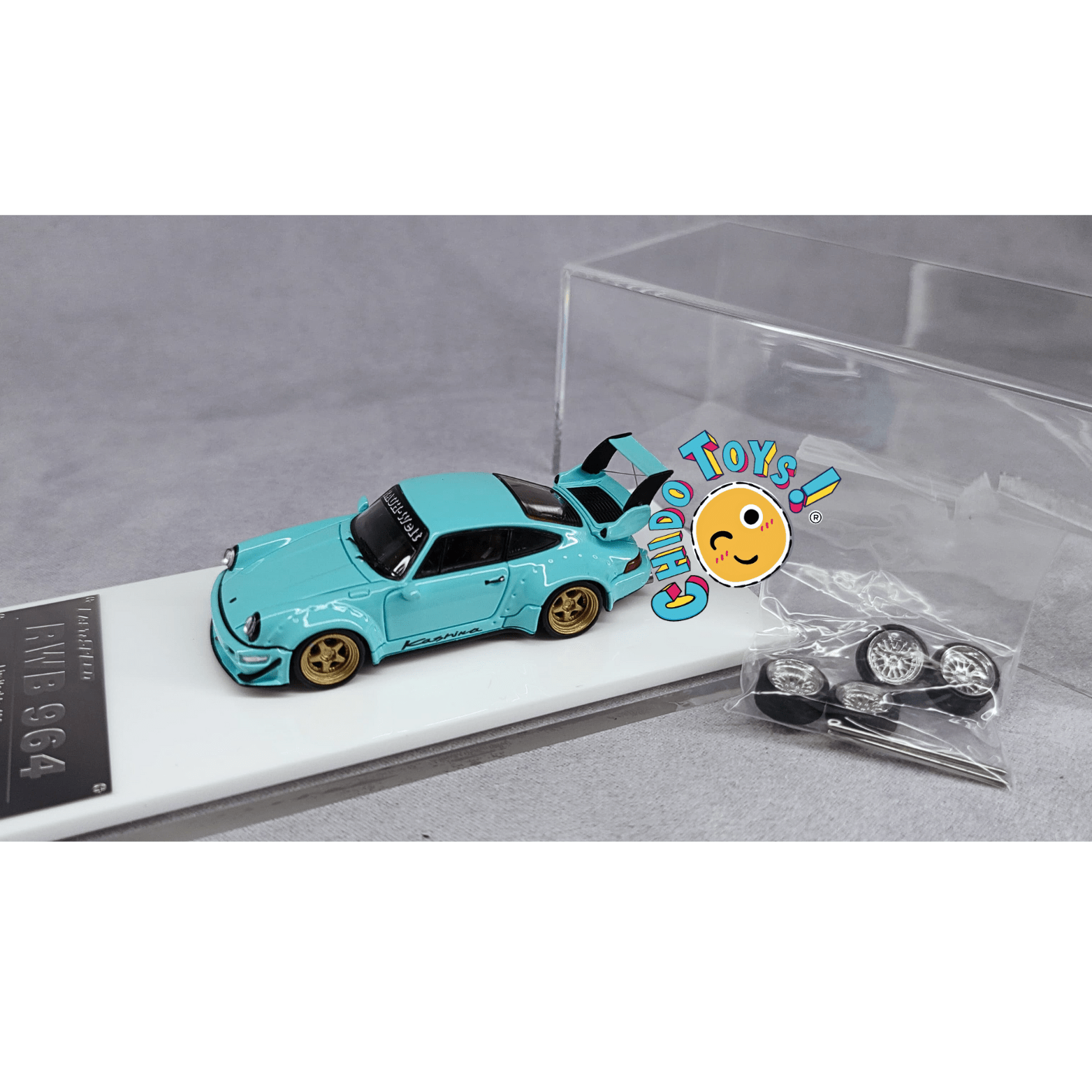 🏁 Auto a Escala 1/64 RWB 964 Kashiwa Fast & Speed – Edición Limitada - Chido Toys