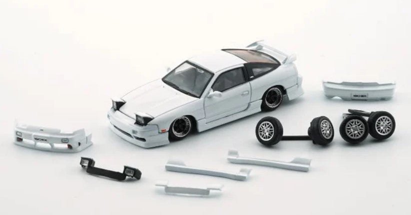 Auto a escala marca BM Creations modelo Nissan 180SX Malasia Diecast Expo. - Chido Toys