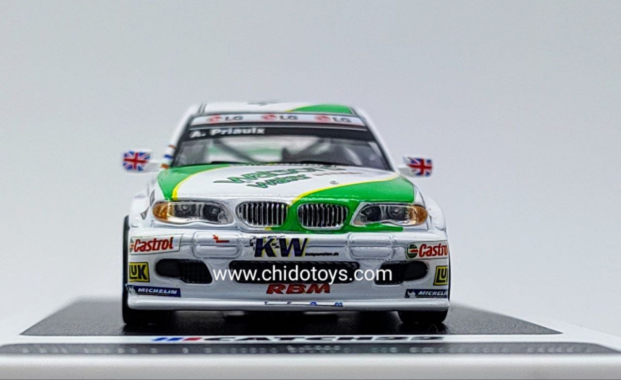 Auto a escala marca CATCH22, modelo 320i Guía de Carrera Macau 2005 - Chido Toys
