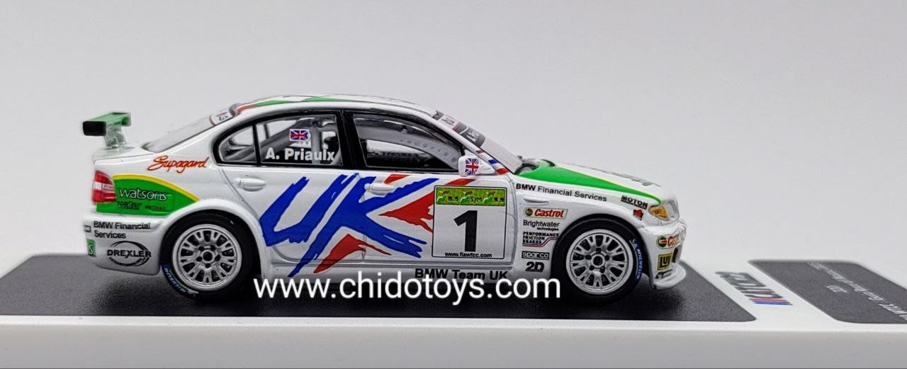 Auto a escala marca CATCH22, modelo 320i Guía de Carrera Macau 2005 - Chido Toys