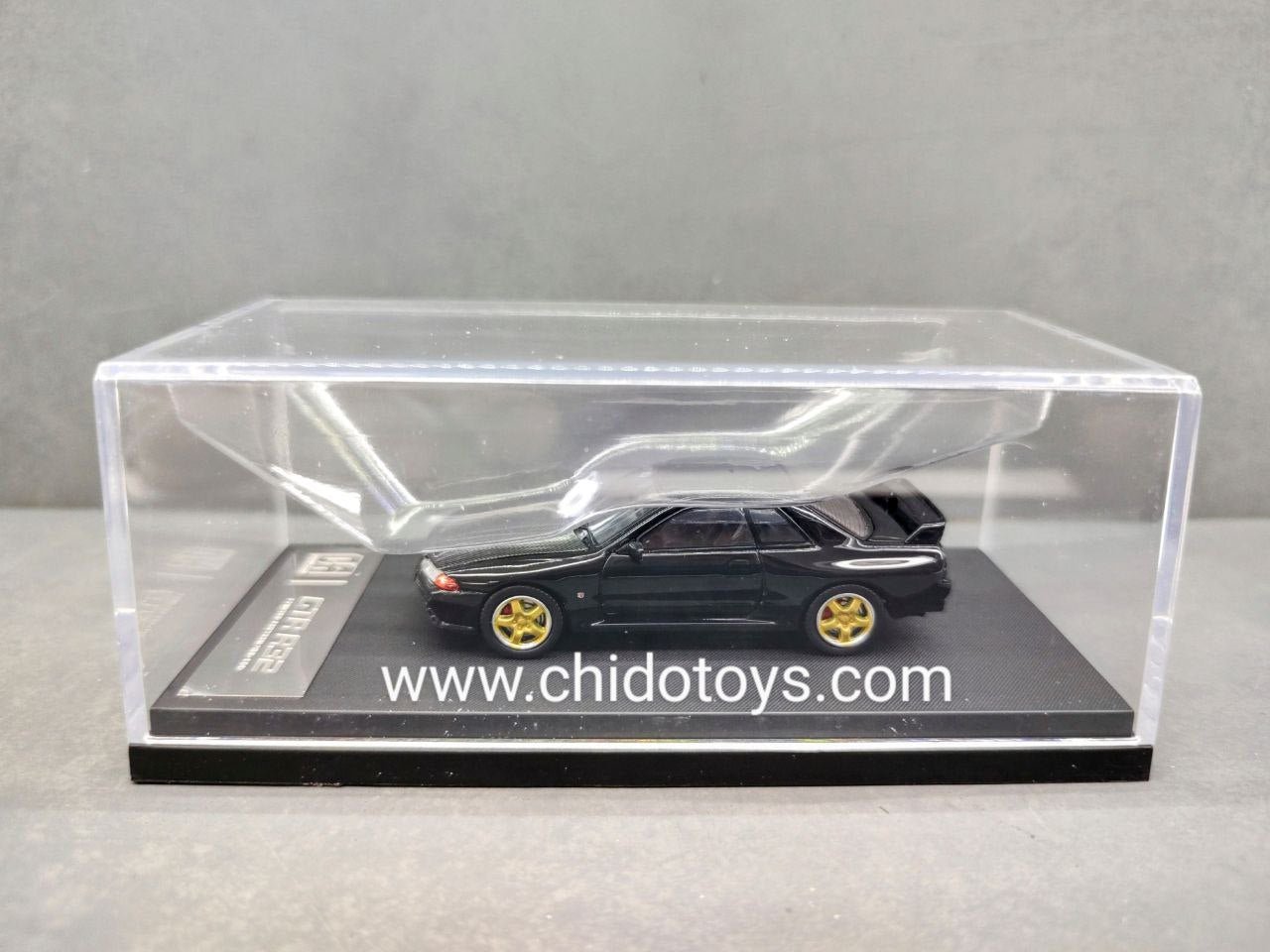 Auto a escala marca Cool Art, Modelo Nissan GTR R32 - Chido Toys