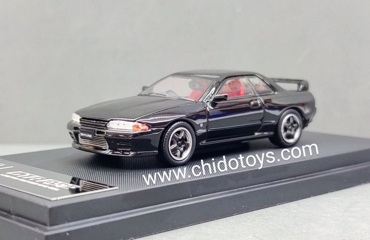 Auto a escala marca Cool Art, Modelo Nissan GTR R32 - Chido Toys