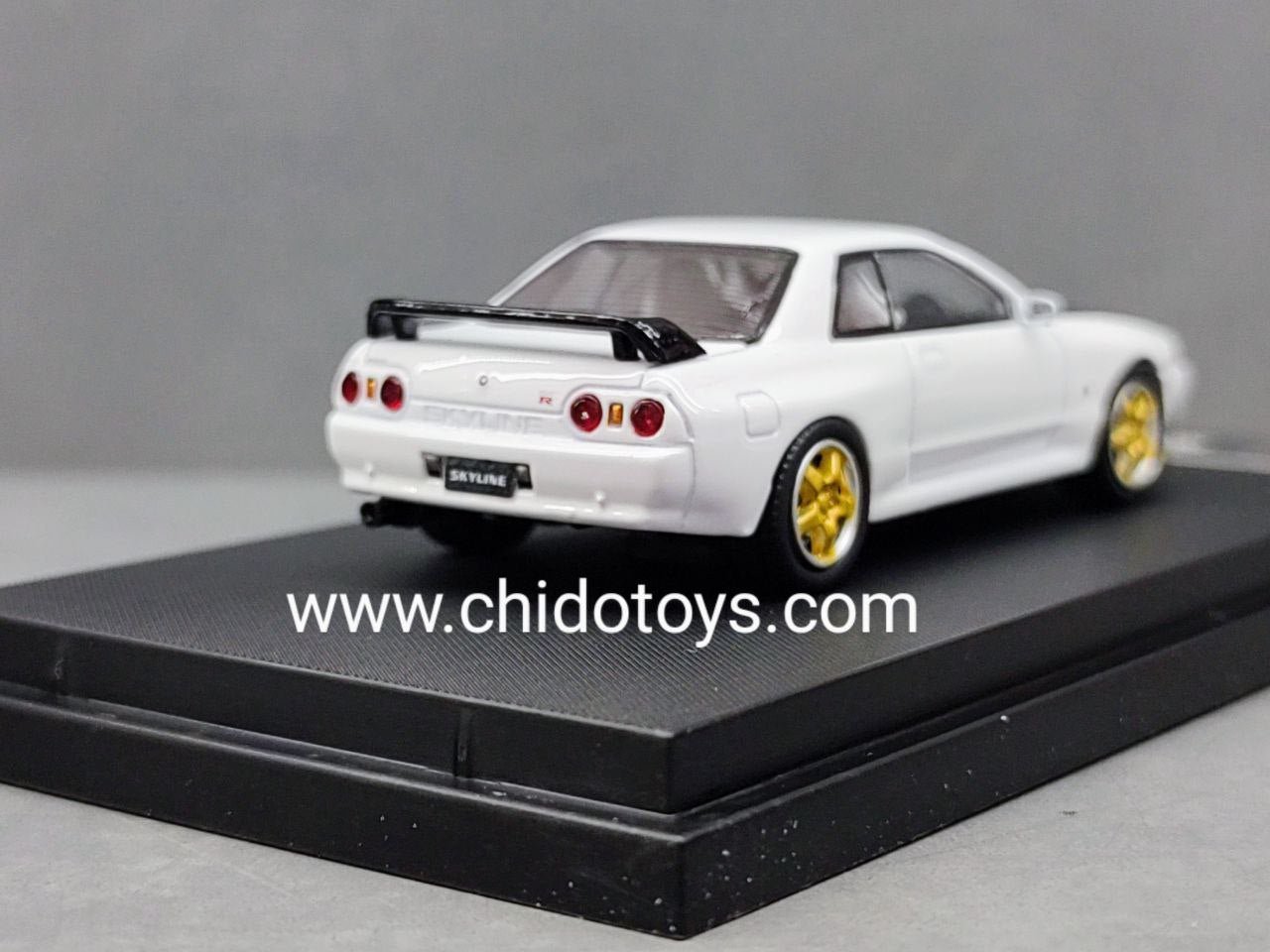 Auto a escala marca Cool Art, Modelo Nissan GTR R32 - Chido Toys