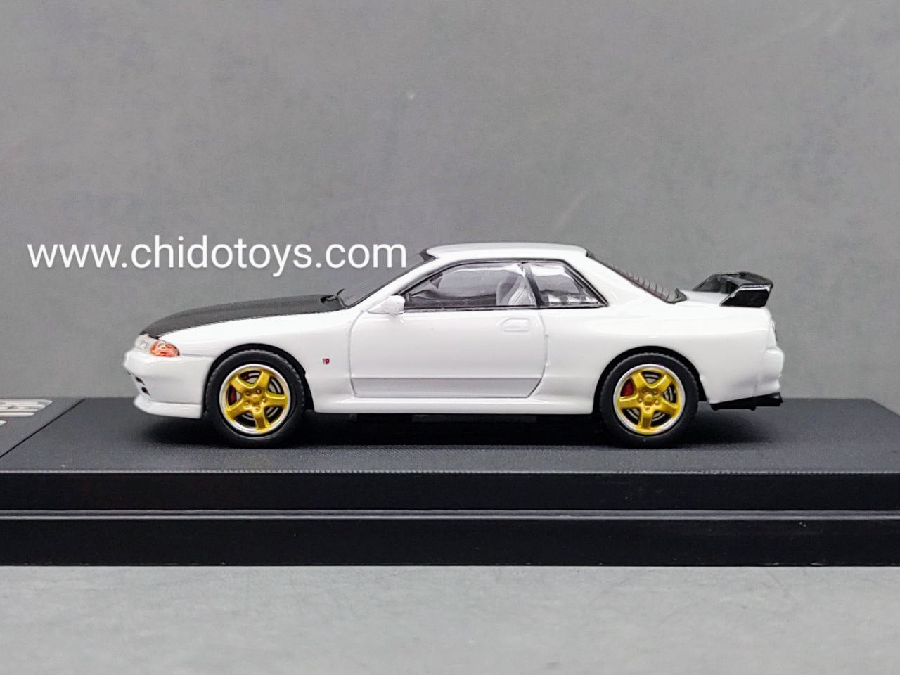 Auto a escala marca Cool Art, Modelo Nissan GTR R32 - Chido Toys
