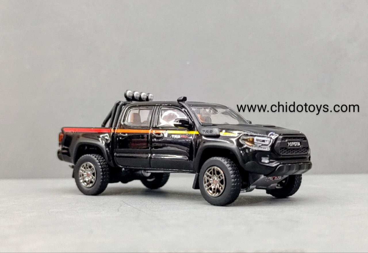 Auto a escala marca GDC, Modelo Toyota Tacoma TRD PRO - Chido Toys