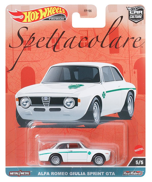 Auto a escala marca Hot Wheels, Serie Premium Car Cultures 2023 B Estuche Spettacolare - Chido Toys