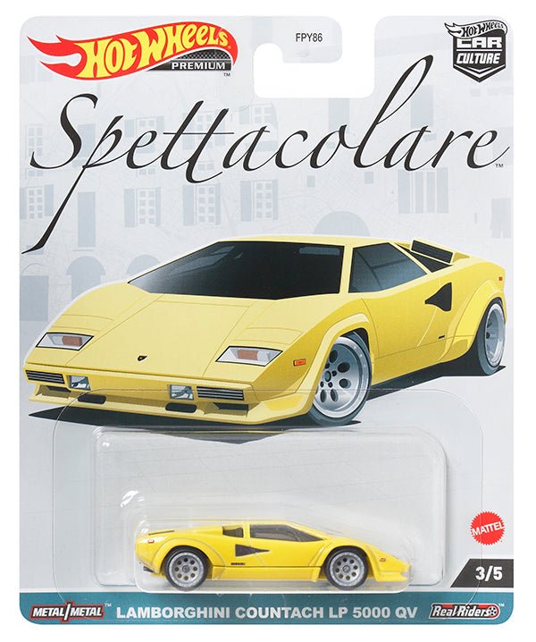 Auto a escala marca Hot Wheels, Serie Premium Car Cultures 2023 B Estuche Spettacolare - Chido Toys