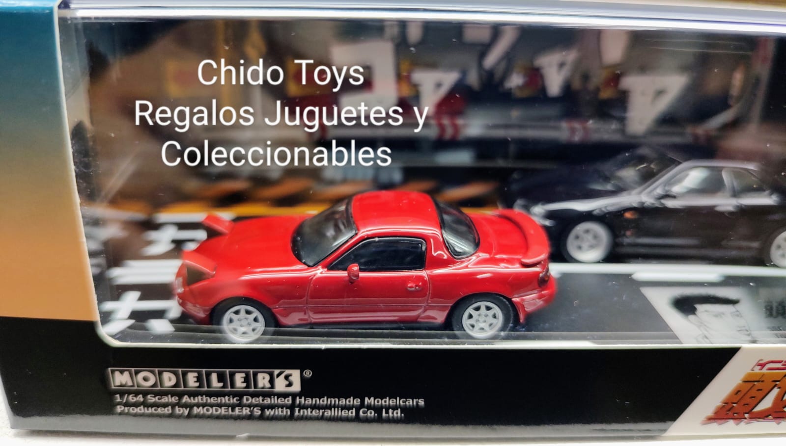 Auto a escala Marca Initial D Set Vol.11 ROADSTER (NA6CE) y SKYLINE (ER34) (MD64211) - Chido Toys