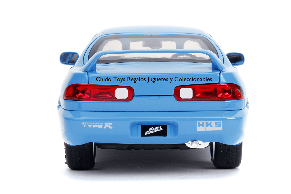 Auto a escala marca Jada, Modelo Acura Integra de Mia (Fast & Furious 1) - Chido Toys