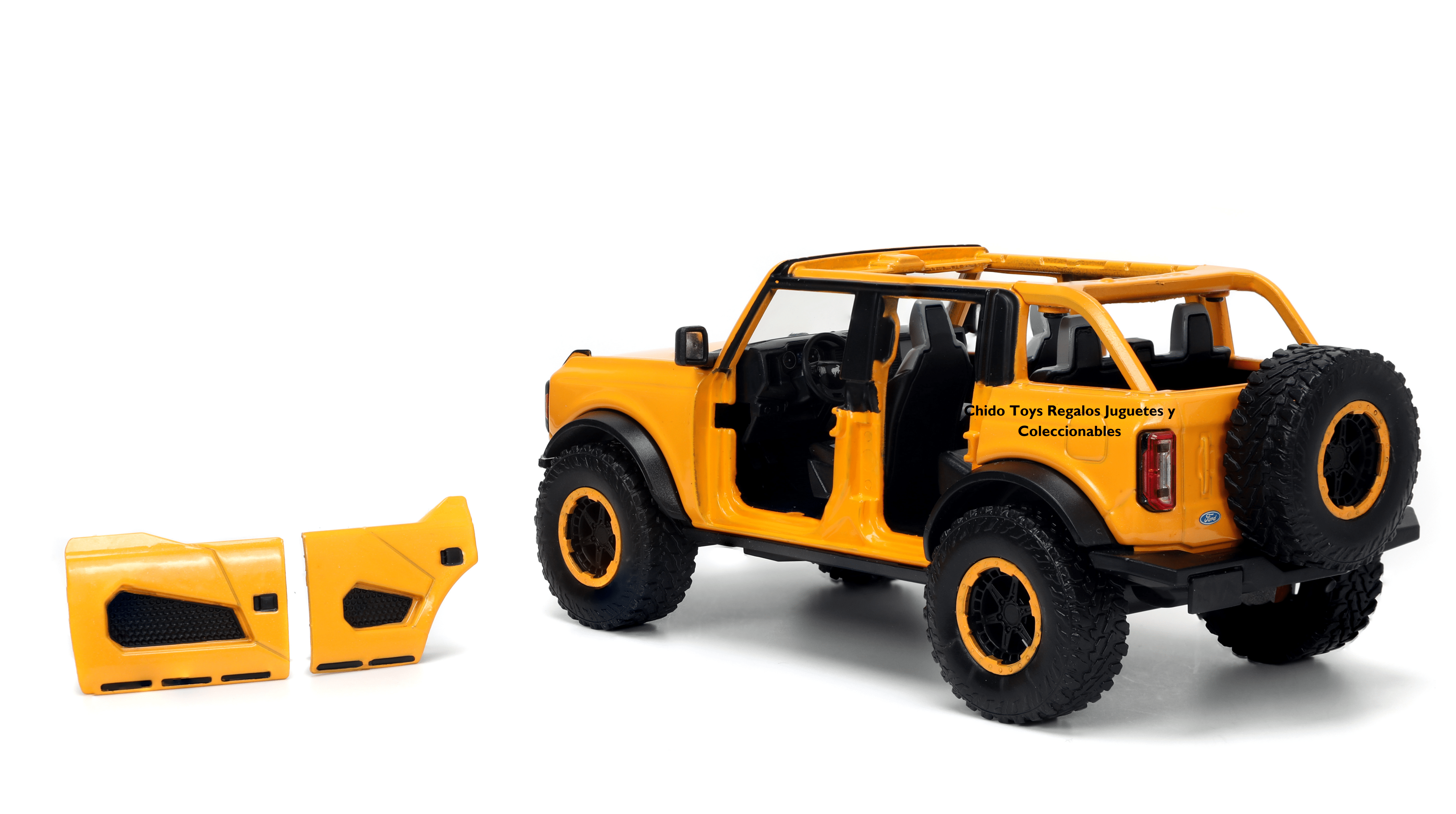 Auto a escala marca Jada, Modelo Ford Bronco 2021 - Chido Toys