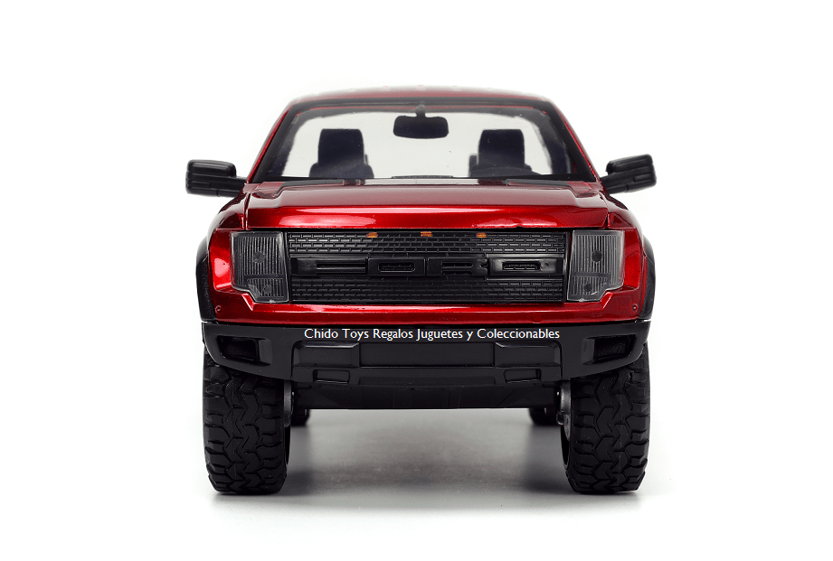 Auto a escala marca Jada, Modelo Ford F - 150 SVY Raptor - Chido Toys