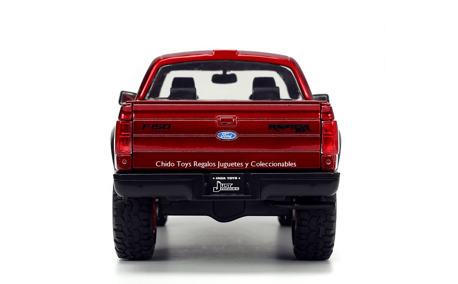 Auto a escala marca Jada, Modelo Ford F - 150 SVY Raptor - Chido Toys