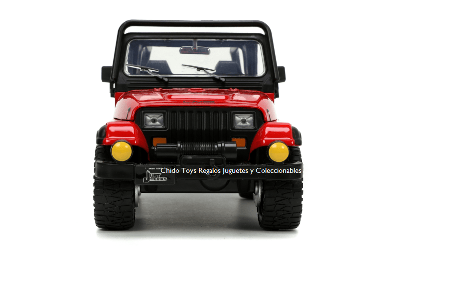 Auto a escala marca Jada, Modelo Jeep WRANGLER 1992 - Chido Toys
