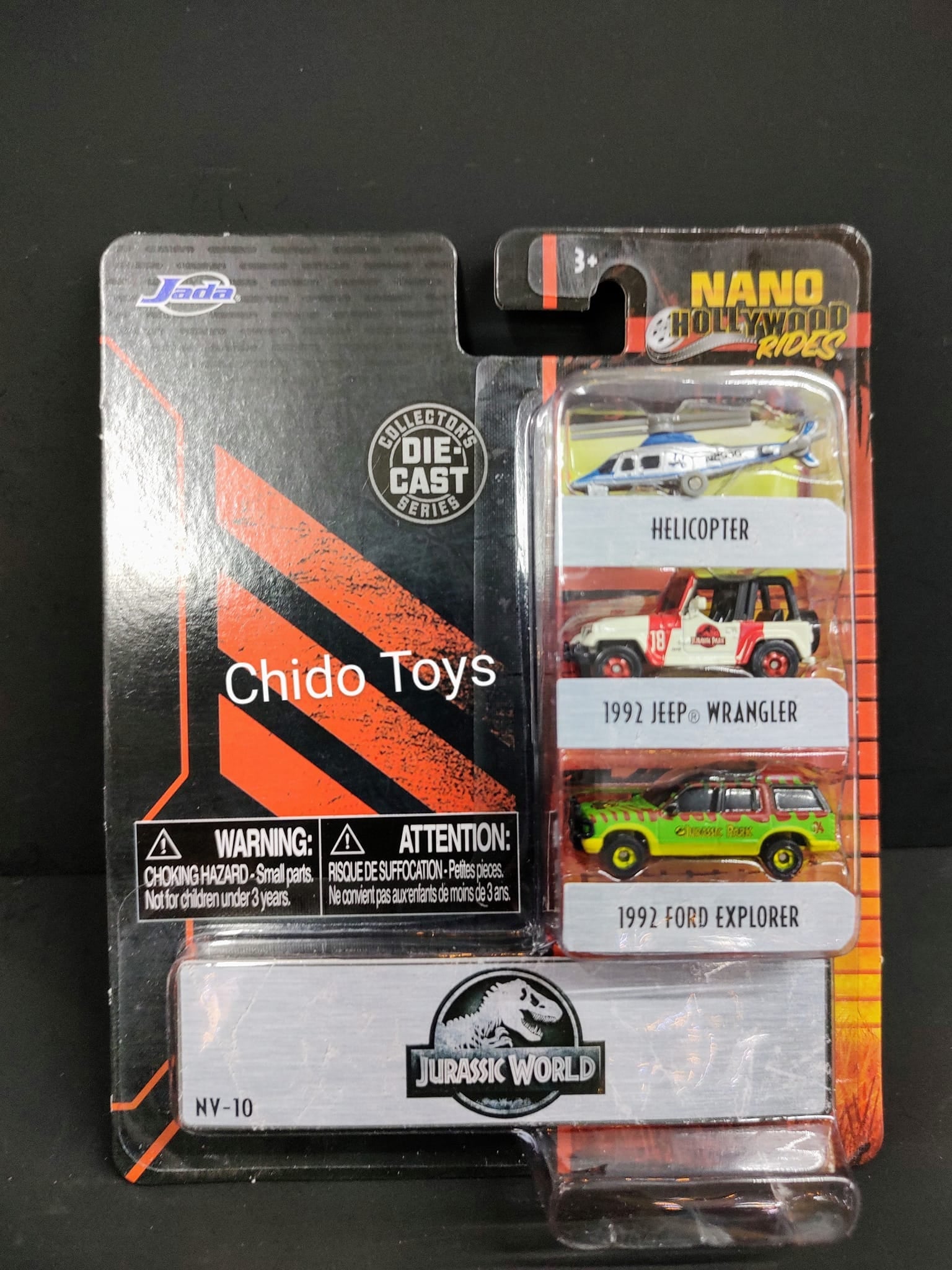 Auto a escala marca Jada, modelo Nano Hollywood, edad 13+ - Chido Toys