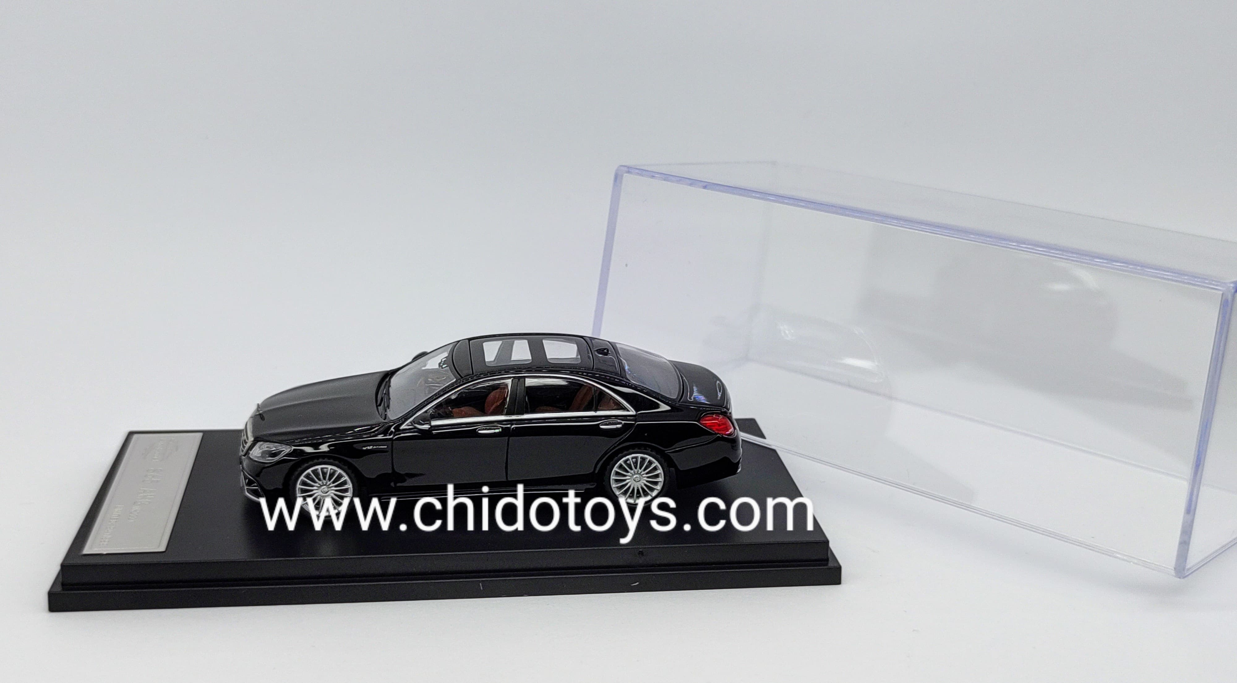Auto a escala marca King Model, Modelo Mercedes Benz S65W222 - Chido Toys