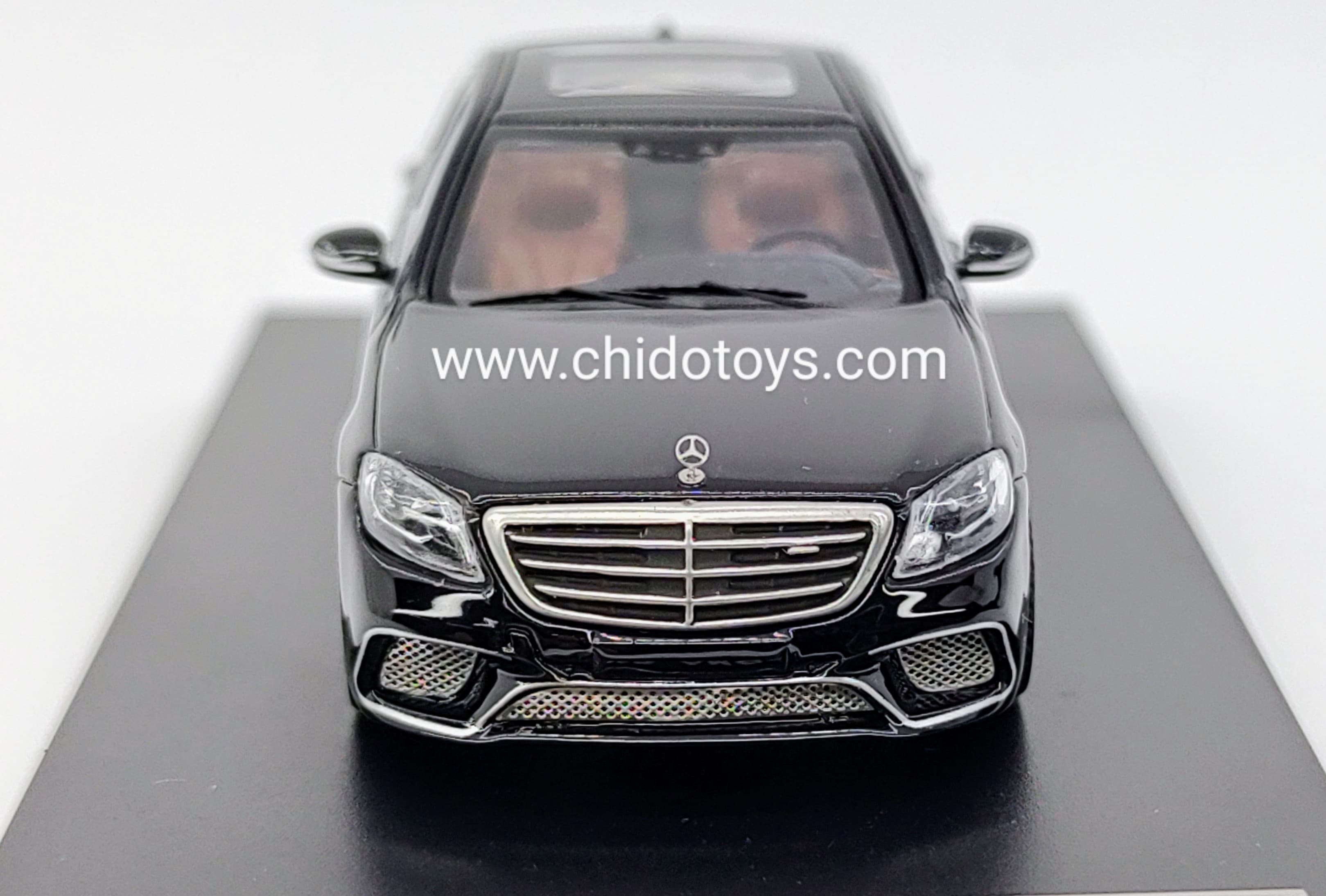 Auto a escala marca King Model, Modelo Mercedes Benz S65W222 - Chido Toys
