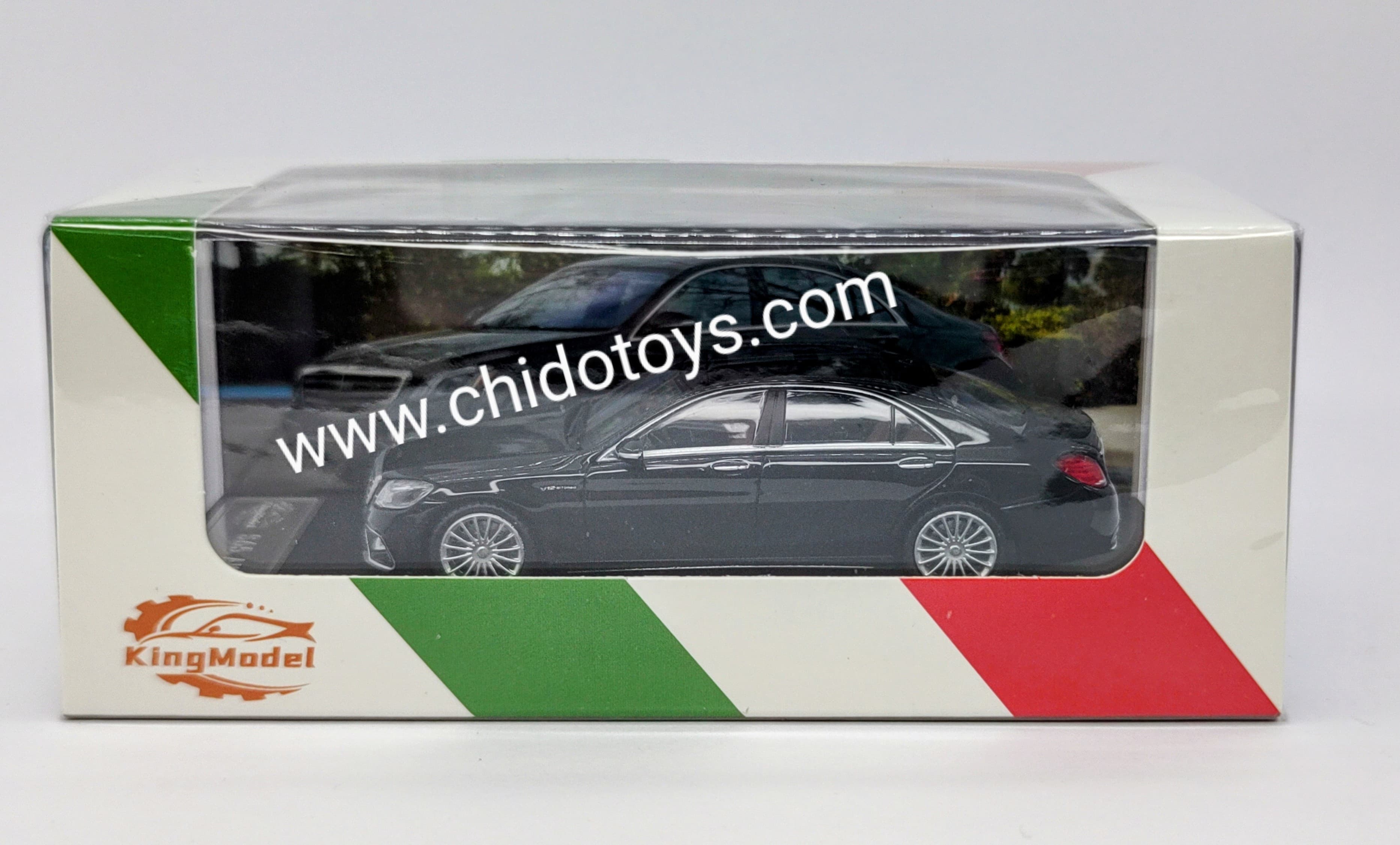 Auto a escala marca King Model, Modelo Mercedes Benz S65W222 - Chido Toys