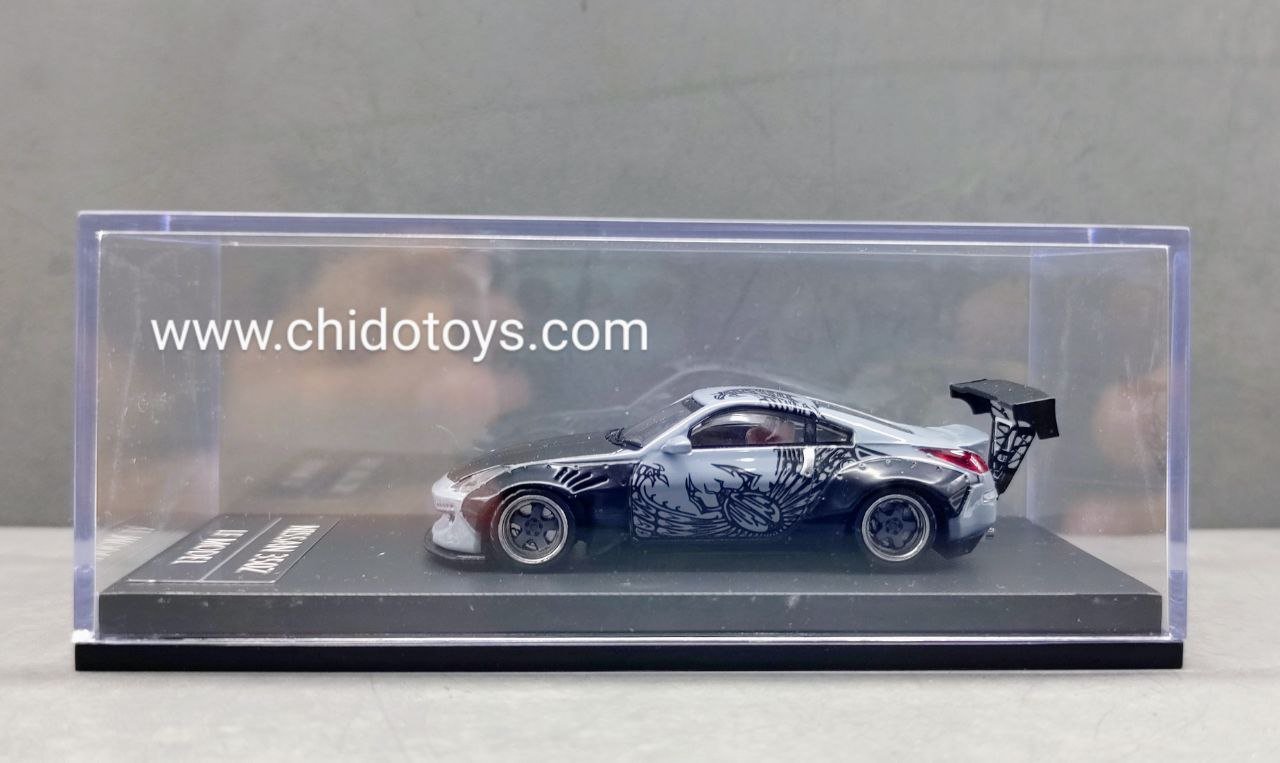 Auto a escala marca Lang Feng (LF) Model, Nissan 350 Z "DK" Fast and Furious - Chido Toys