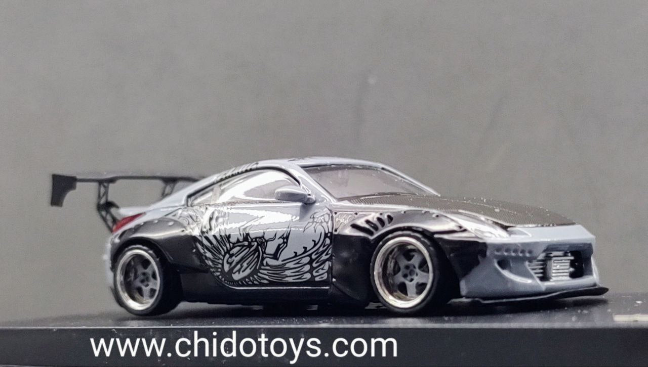 Auto a escala marca Lang Feng (LF) Model, Nissan 350 Z "DK" Fast and Furious - Chido Toys