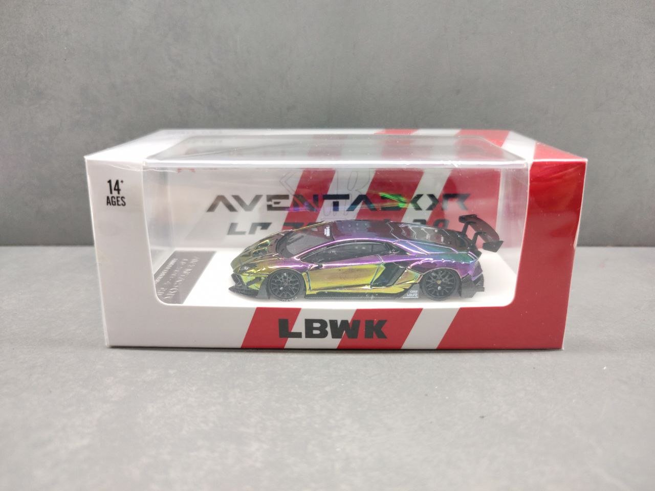 Auto a escala marca LBWK en colaboración con Star Model, Modelo Lamborghini Aventador LP700 - 4 2.0 - Chido Toys