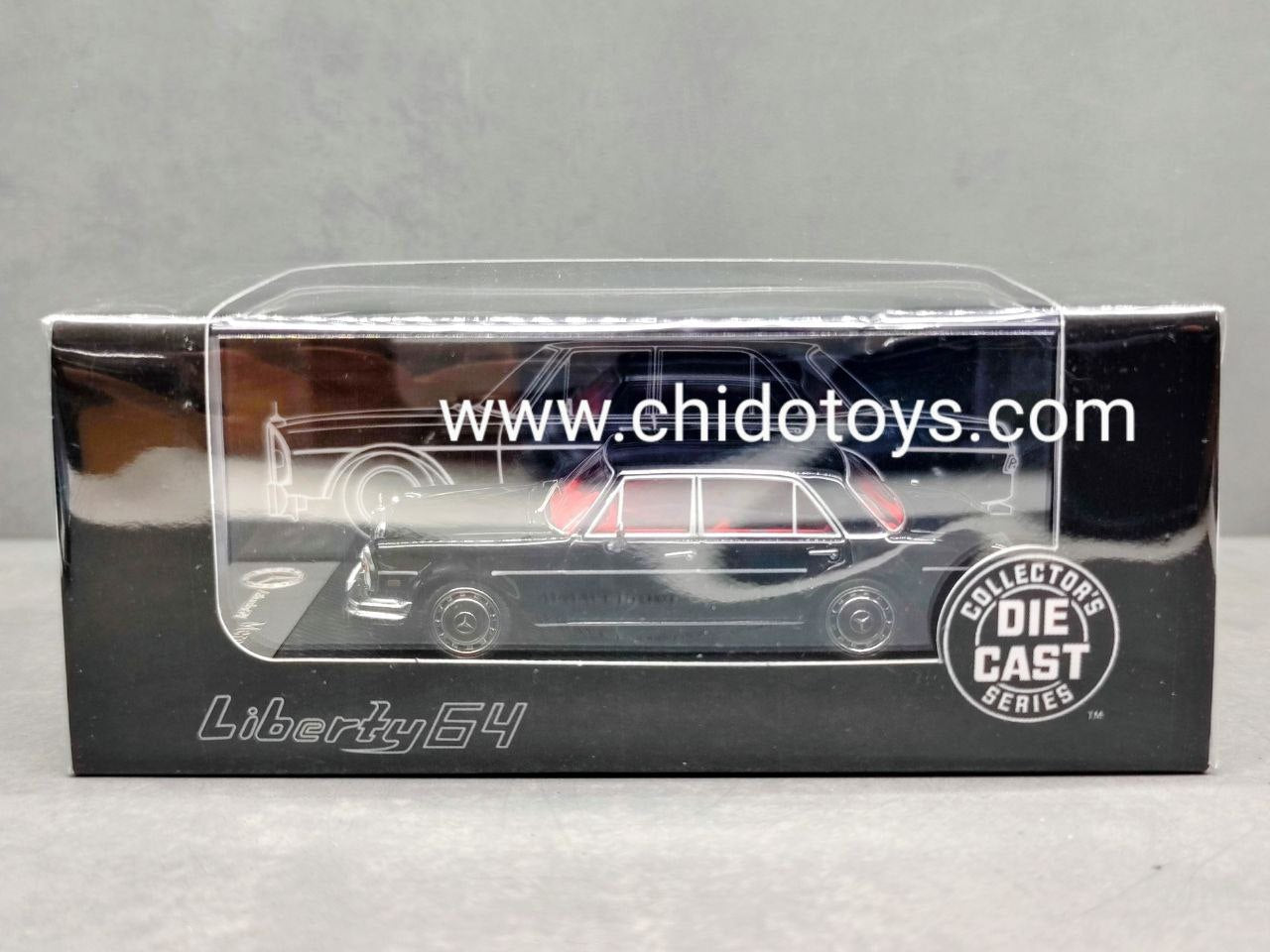Auto a escala marca Liberty64, Modelo Mercedes Benz 300SEL - Chido Toys