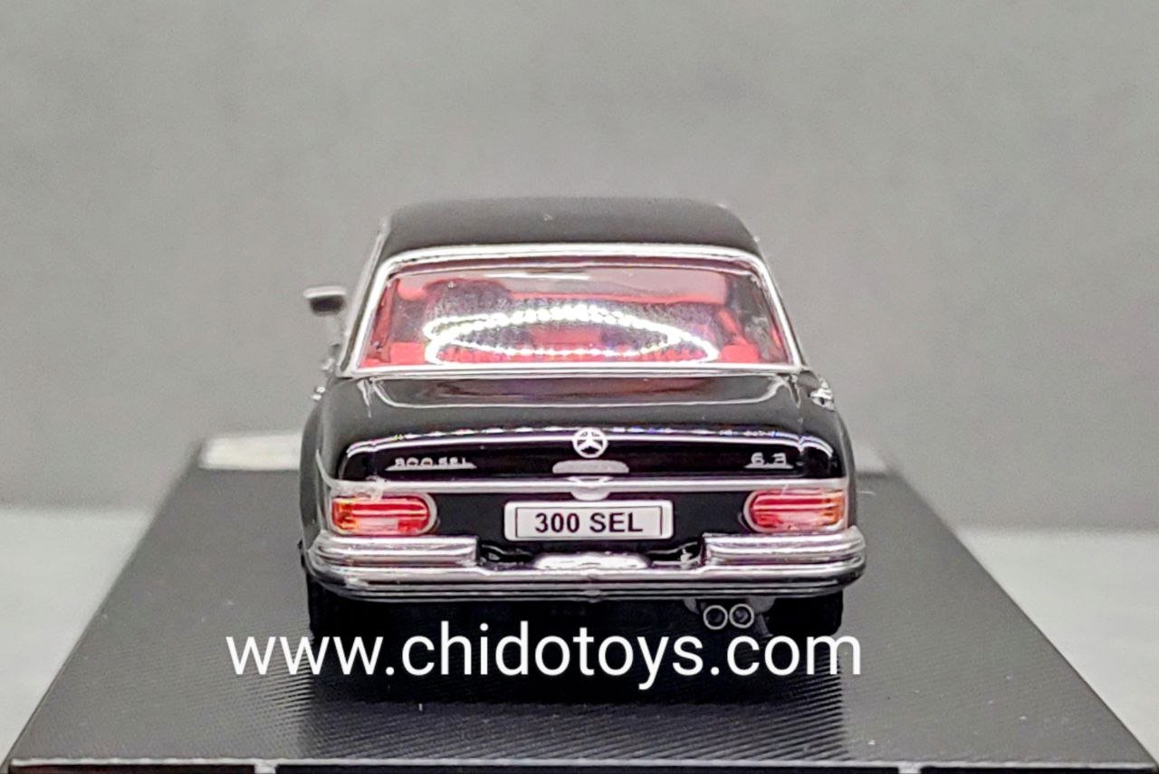 Auto a escala marca Liberty64, Modelo Mercedes Benz 300SEL - Chido Toys