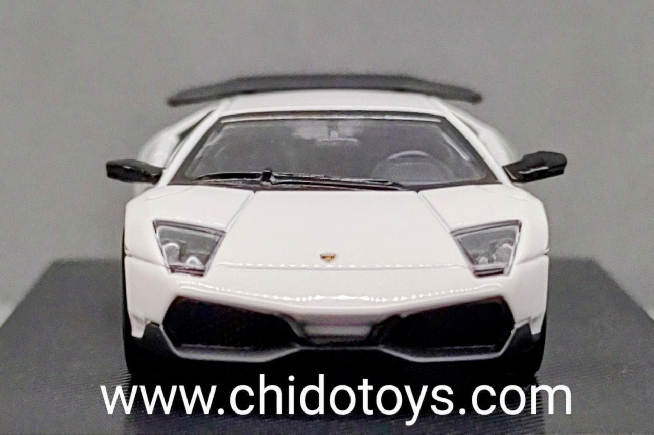Auto a escala marca Maxwell, Modelo Lamborghini Murciélago LP670 - 4 SV - Chido Toys