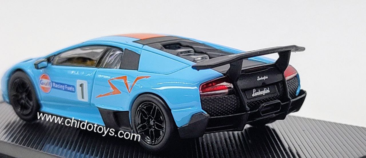 Auto a escala marca Maxwell, Modelo Murciélago LP670 - 4SV - Chido Toys
