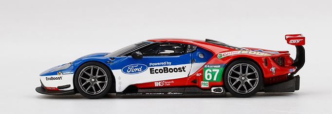 Auto a escala marca Mini GT, Modelo Ford GT Ganassi Team 4 Cars Set - Chido Toys