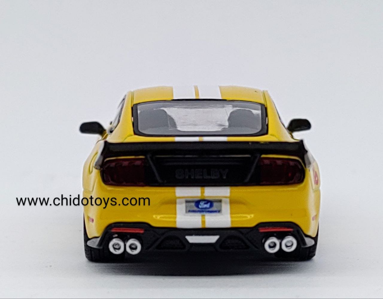 Auto a escala Marca Mini GT, Modelo Shelby GT500 Dragon Snake Concept - Chido Toys