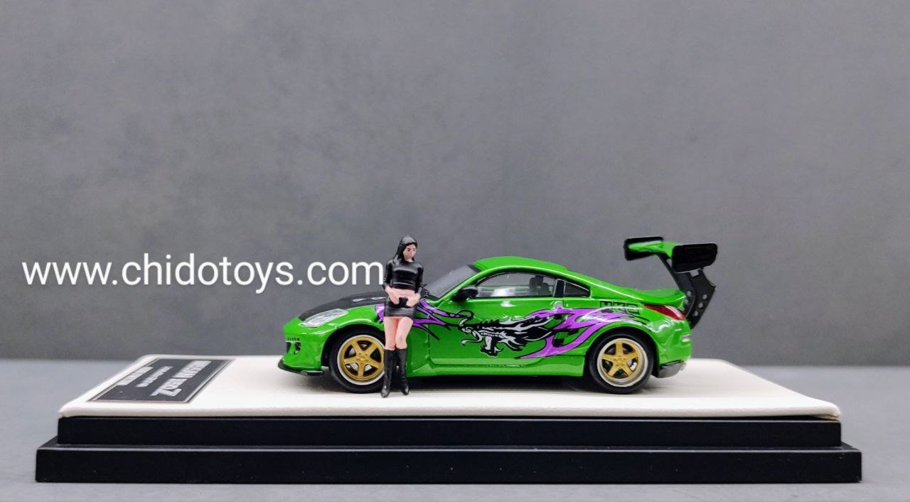Auto a escala marca Mini Station, Modelo Nissan 350 Z - Chido Toys
