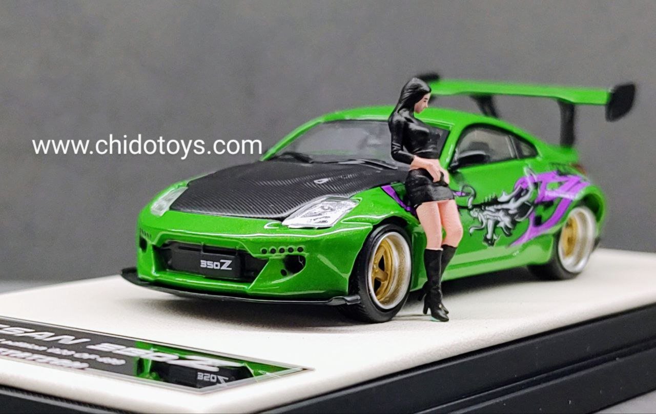 Auto a escala marca Mini Station, Modelo Nissan 350 Z - Chido Toys