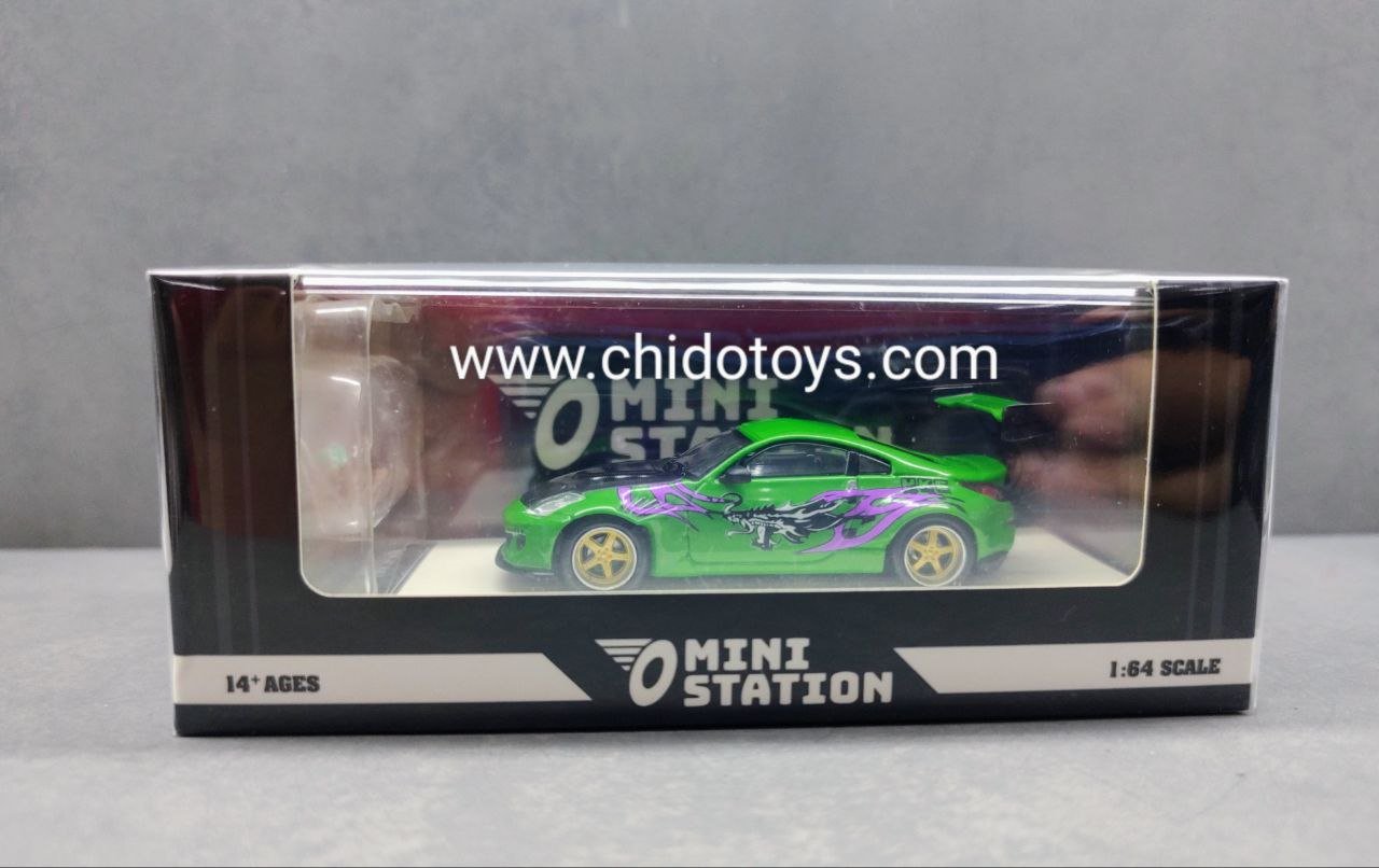 Auto a escala marca Mini Station, Modelo Nissan 350 Z - Chido Toys