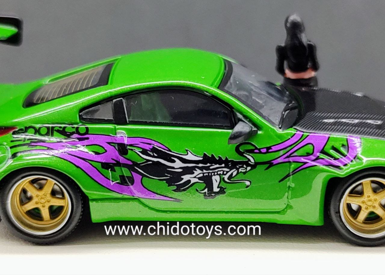 Auto a escala marca Mini Station, Modelo Nissan 350 Z - Chido Toys