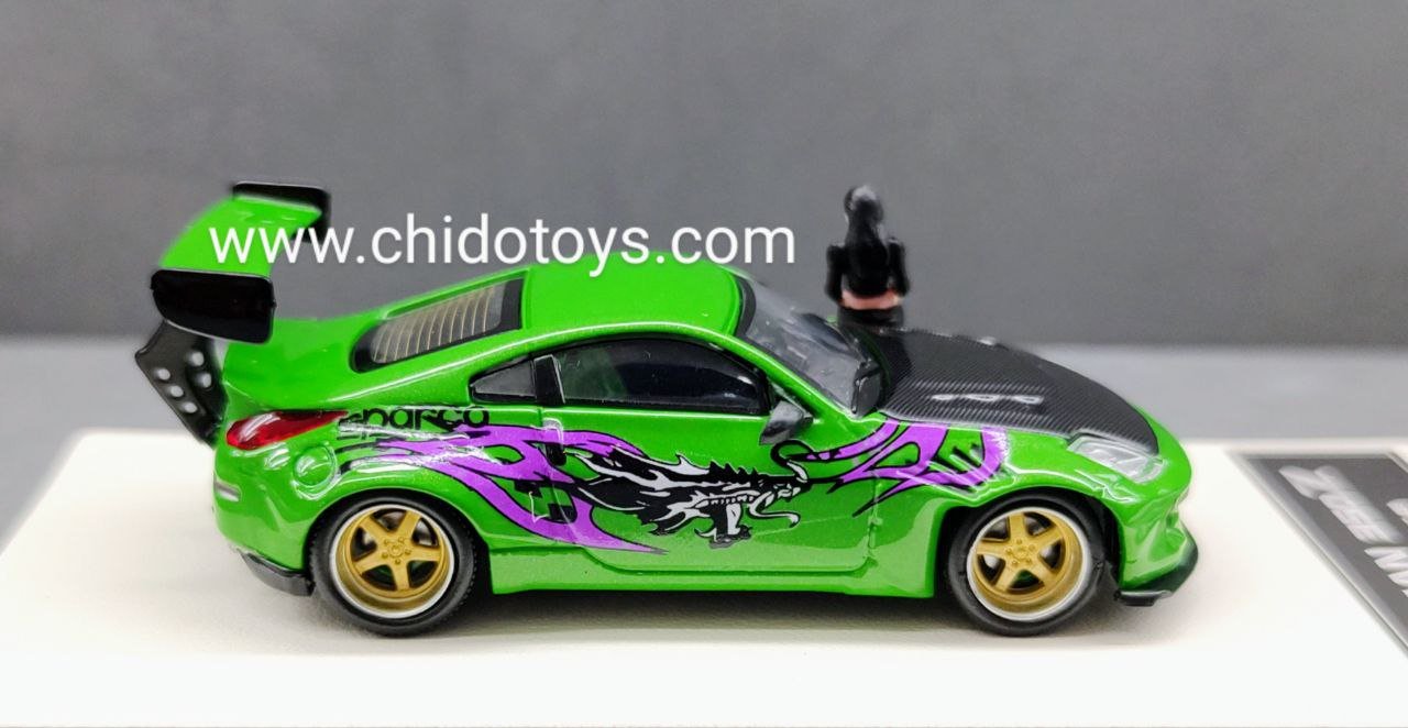 Auto a escala marca Mini Station, Modelo Nissan 350 Z - Chido Toys