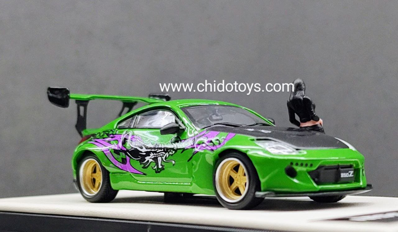 Auto a escala marca Mini Station, Modelo Nissan 350 Z - Chido Toys