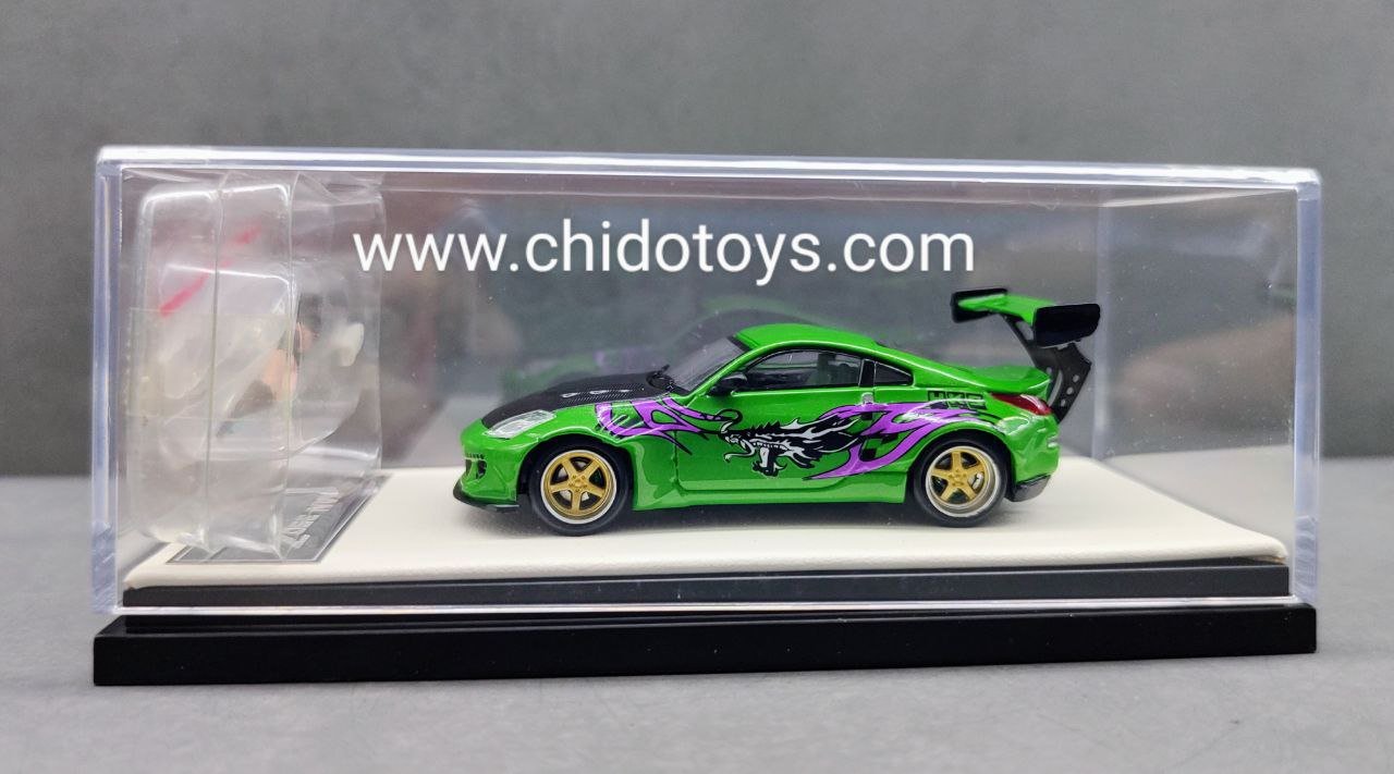 Auto a escala marca Mini Station, Modelo Nissan 350 Z - Chido Toys